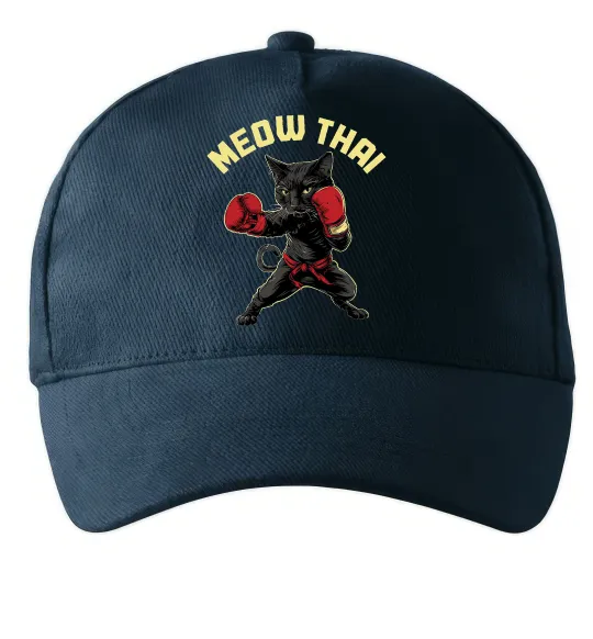 Кепка Meow Thai Темно-синий фото