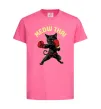 Детская футболка Meow Thai Ярко-розовый фото