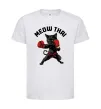 Детская футболка Meow Thai Белый фото