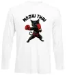 Лонгслив Meow Thai Белый фото
