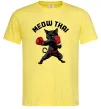 Мужская футболка Meow Thai Лимонный фото
