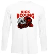 Лонгслив Kickboxing skull Белый фото