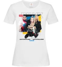 Женская футболка Bilyk Show White Черный фото