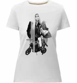 Женская премиум футболка