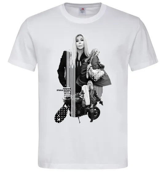 Мужская футболка Iryna Bilyk Белый фото