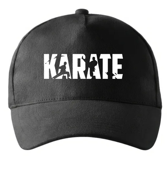 Кепка Karate силуети Чорний фото