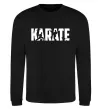 Свитшот Karate силуети Черный фото