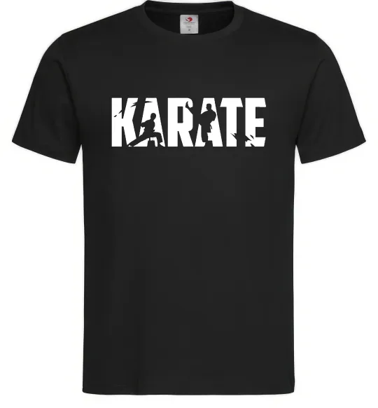 Мужская футболка Karate силуети Черный фото
