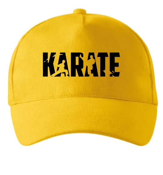 Кепка Karate силуети Сонячно жовтий фото