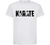 Детская футболка Karate силуети Белый фото