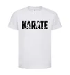 Детская футболка Karate силуети Белый фото
