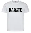 Мужская футболка Karate силуети Белый фото