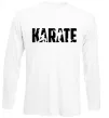 Лонгслив Karate силуети Белый фото