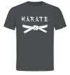 Мужская футболка Карате пояс Графит фото