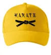 Кепка Карате пояс Солнечно желтый фото