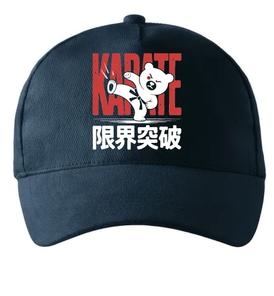 Кепка Карате ведмедик Темно-синий фото