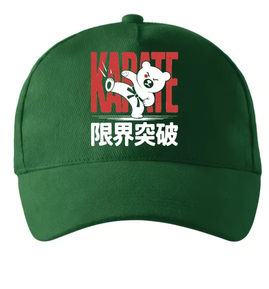 Кепка Карате ведмедик Темно-зеленый фото