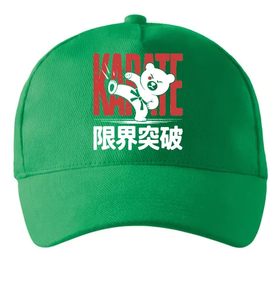 Кепка Карате ведмедик Зеленый фото