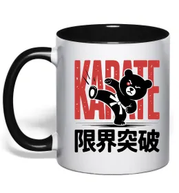 Чашка с цветной ручкой