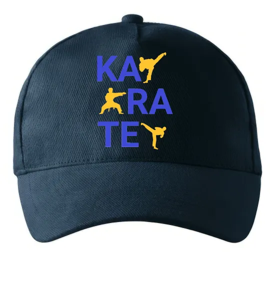 Кепка Ка-ра-те Темно-синий фото