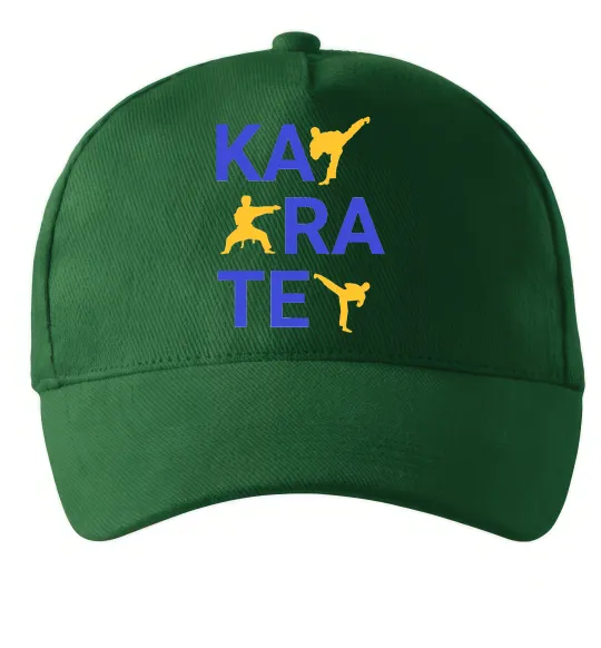 Кепка Ка-ра-те Темно-зеленый фото