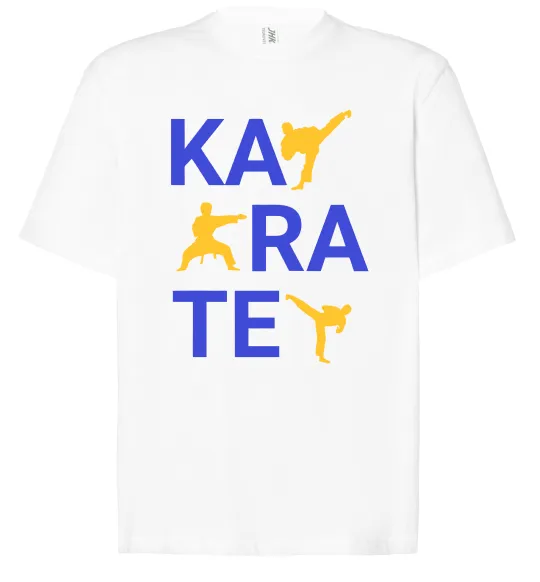 Футболка Оверсайз Ка-ра-те Белый фото