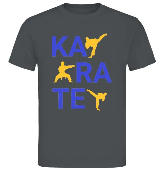 Мужская футболка Ка-ра-те Графит фото