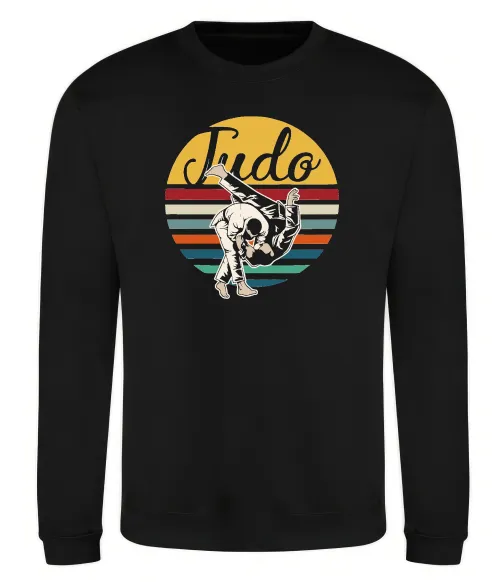 Свитшот Дзюдо Judo Черный фото