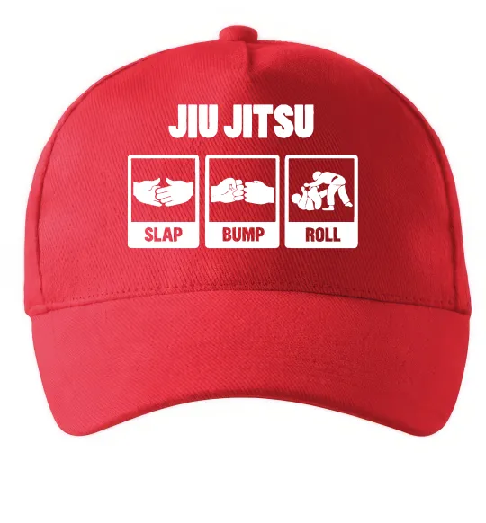 Кепка Jiu Jitsu Червоний фото
