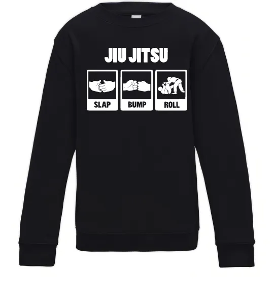 Дитячий світшот Jiu Jitsu Чорний фото