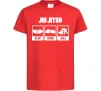 Дитяча футболка Jiu Jitsu Червоний фото