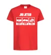 Детская футболка Jiu Jitsu Красный фото