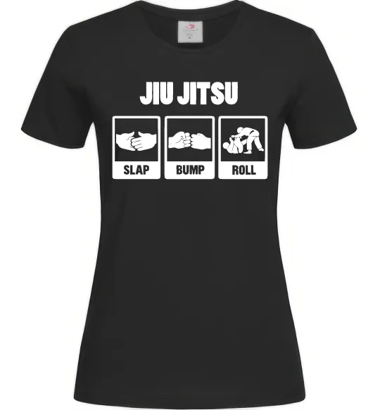 Жіноча футболка Jiu Jitsu Чорний фото