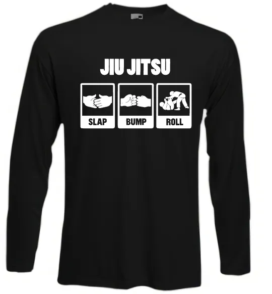 Лонгслів Jiu Jitsu Чорний фото