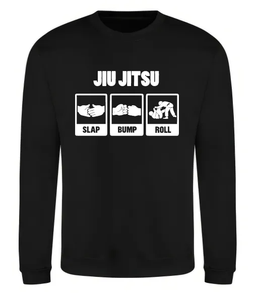 Світшот Jiu Jitsu Чорний фото