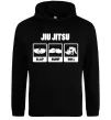 Жіноча толстовка (худі) Jiu Jitsu Чорний фото