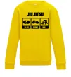 Дитячий світшот Jiu Jitsu Сонячно жовтий фото