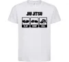 Дитяча футболка Jiu Jitsu Білий фото