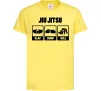 Дитяча футболка Jiu Jitsu Лимонний фото