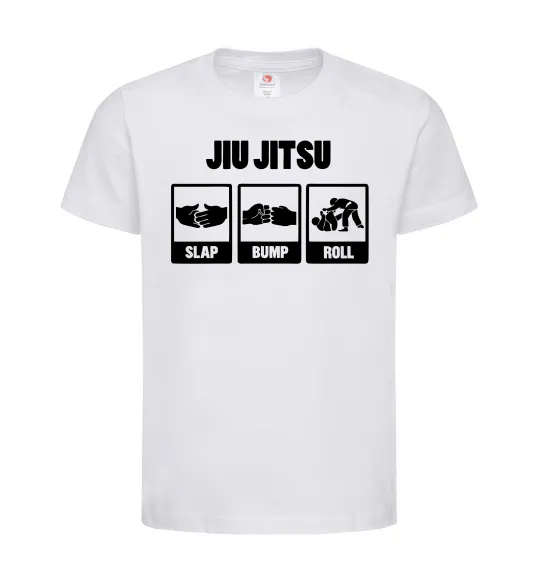 Детская футболка Jiu Jitsu Белый фото