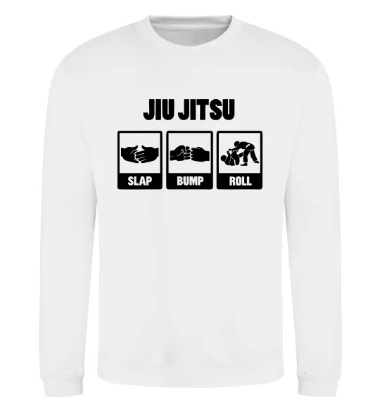 Свитшот Jiu Jitsu Белый фото