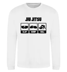 Свитшот Jiu Jitsu Белый фото