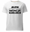 Чоловіча преміум футболка Jiu Jitsu Білий фото