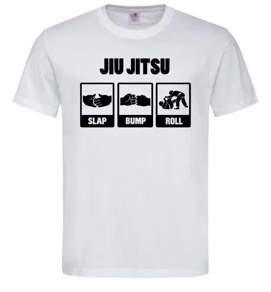 Чоловіча футболка Jiu Jitsu Білий фото
