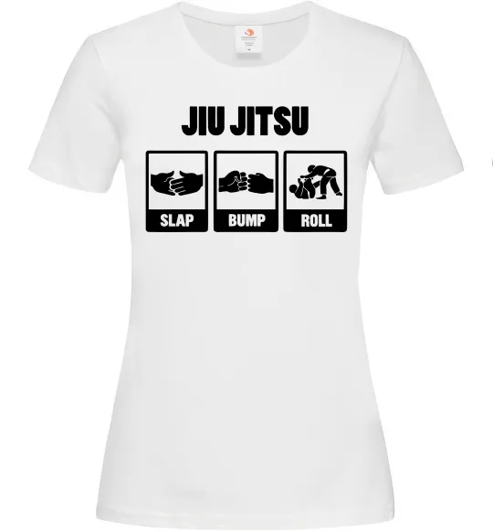 Жіноча футболка Jiu Jitsu Білий фото