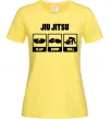 Жіноча футболка Jiu Jitsu Лимонний фото