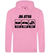 Жіноча толстовка (худі) Jiu Jitsu Рожевий фото