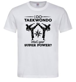 Чоловіча футболка I do taekwondo Чоловіча футболка I do taekwondo