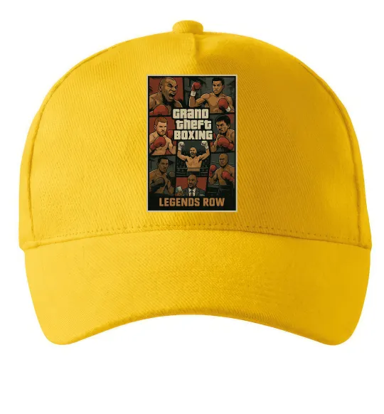 Кепка Grand Theft boxing Солнечно желтый фото