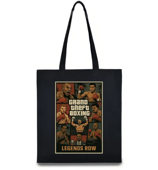 Эко-сумка Grand Theft boxing Черный фото